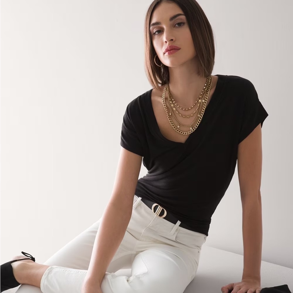 White House Black Market Power Tee